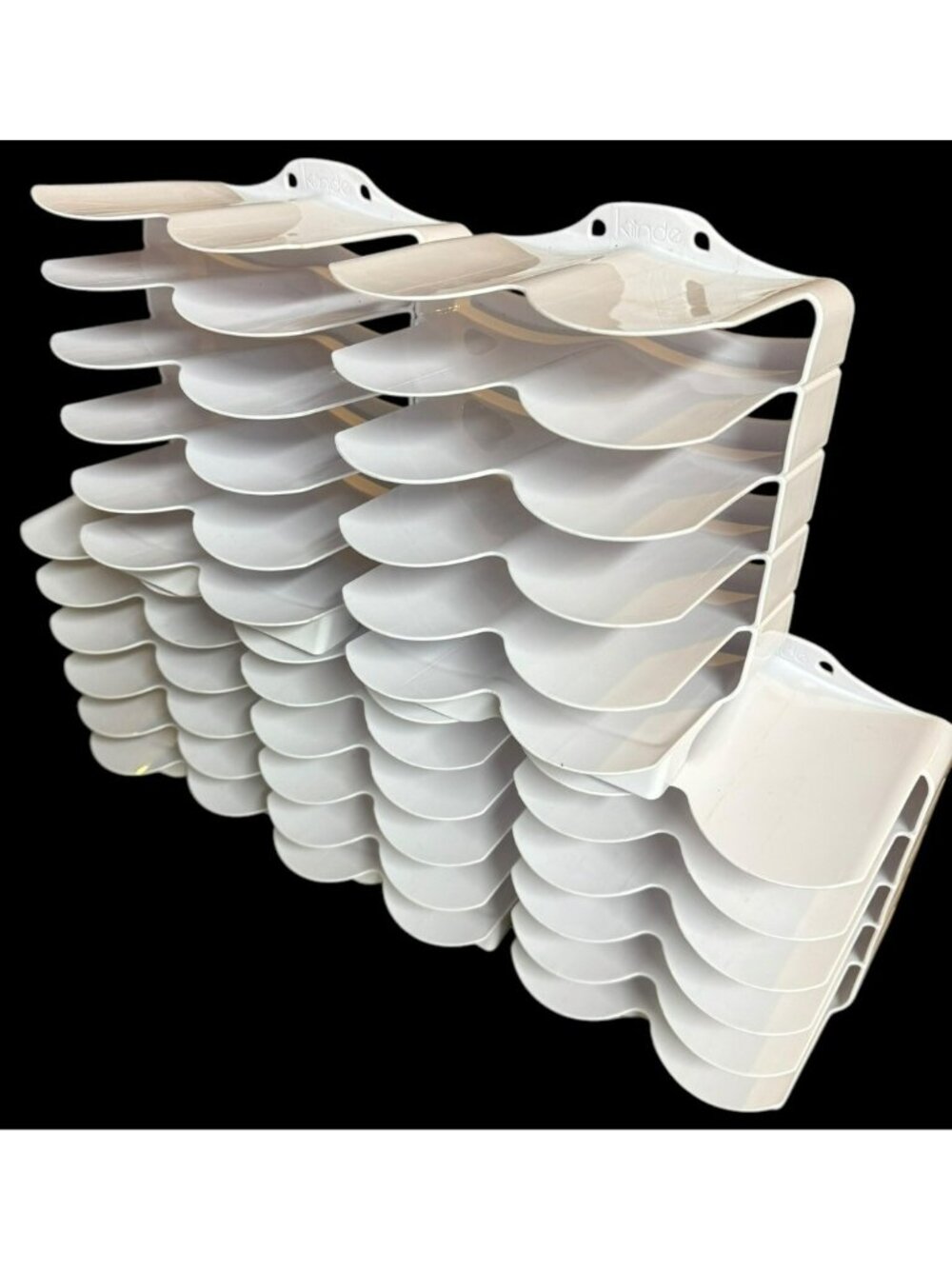 LOT OF 5 Kiinde Twist Keeper Breastmilk Freezer Storage Rack Each Holds 12 Bags